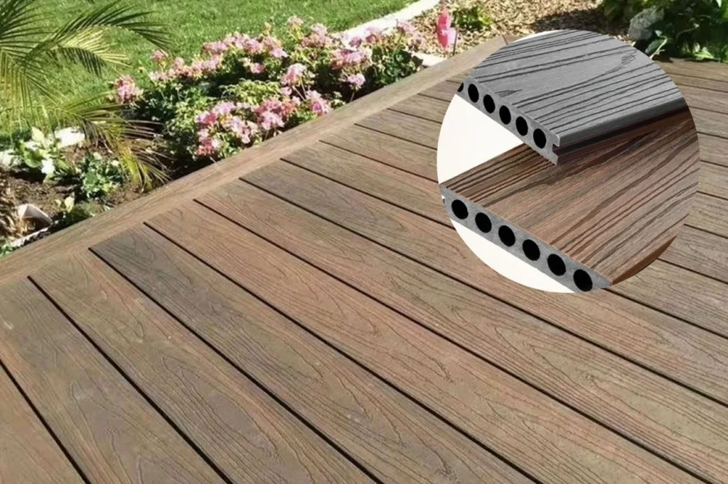 third-generation 3D embossed WPC Decking